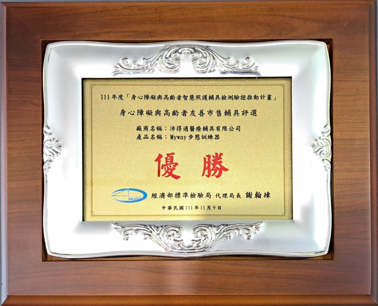 友善輔具,輔具得獎