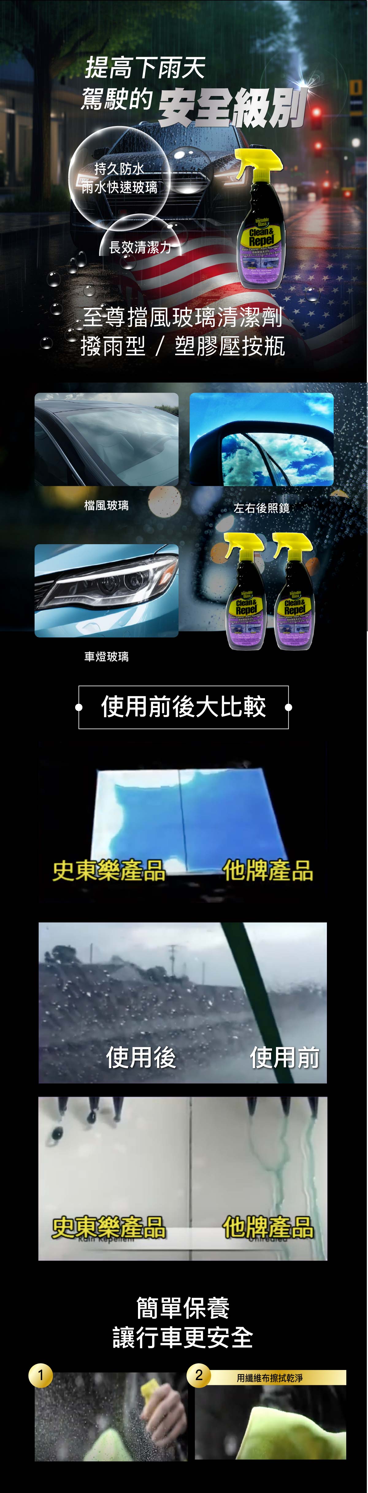 汽車玻璃清潔劑,史東樂汽車清潔